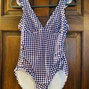 Kona Sol gingham bathing suit